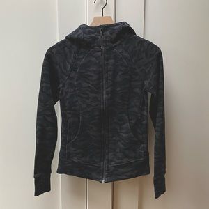 Lululemon Scuba Hoodie, Army Print